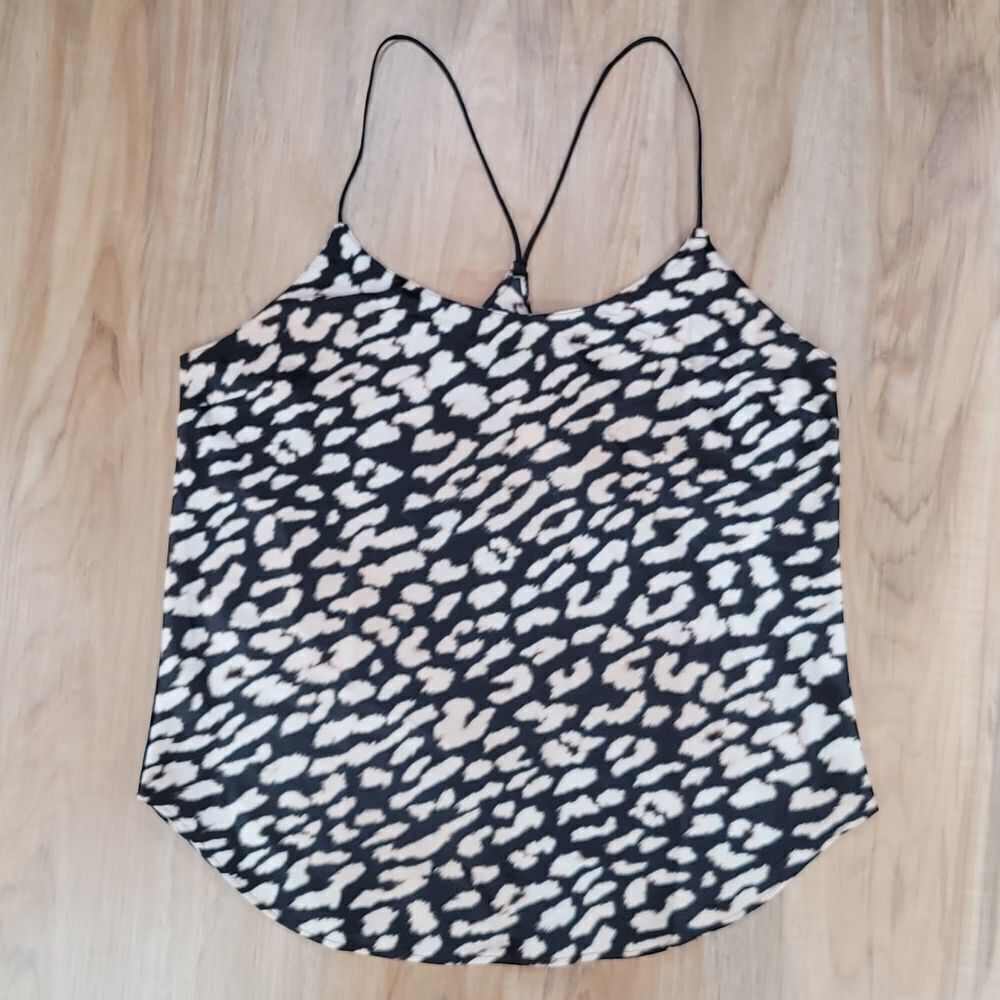 🔸️NWT Victoria's Secret Satin Leopard Print Camisole Small